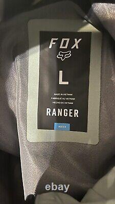 Fox Racing Men's Ranger 3 Layer Water Jacket Waterproof MTB Jacket Green Size L