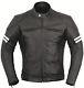 Franklin Vented Motorbike Leather Jacket Motorcycle Protection Ce