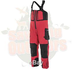 Frogg Toggs Pilot II Guide Fishing Rain Suit Gear Red & Black Jacket & Bibs 3XL