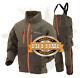 Frogg Toggs Pilot Ii Guide Fishing Rain Suit Stone & Taupe Jacket & Bibs M Md