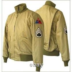 Fury Brad Pitt Military Wardaddy Vintage Cotton Jacket