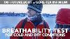 Futurelight The North Face Vs Gore Tex Jacket Breathability Battle Exercise In Cold Conditions