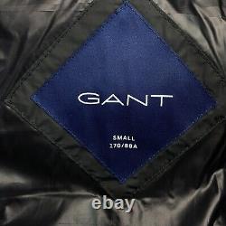 GANT Black Active Cloud Hooded Jacket Coat Size S
