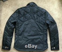 G-star Raw Men's Saru Blue Filch Padded Zip Jacket Coat Large New & Tags