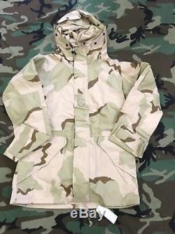 Gore-tex Jacket Camo Parka Cold Weather Desert Camouflage Nsn 8415-01-470-1954