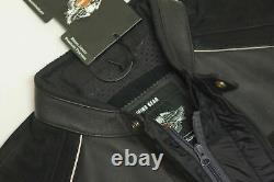 Harley Davidson Men CHALLENGER Waterproof Black Leather Jacket XL 2XL 97063-11VM