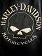 Harley Davidson Men Reflective Willie G Skull Black Leather Jacket With Liner New