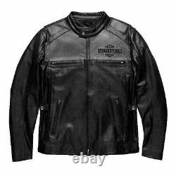 Harley Davidson Votary Motorbike Leather Jackets Men's Legendary HD Jacket