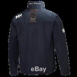 Helly Hansen Crew Midlayer Fleece Lined Waterproof Jacket 30253/597 Navy NEW