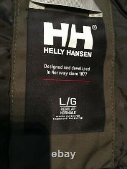 Helly Hansen Dubliner Insulated Parka Jacket Belgua Waterproof 54403 482 Men's L