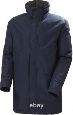 Helly-Hansen Men's Dubliner Waterproof Breathable Insulated Long Hooded Jacket