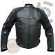 Honda 5524 Black Motorbike Motorcycle Biker Racing Real Leather Armour Jacket