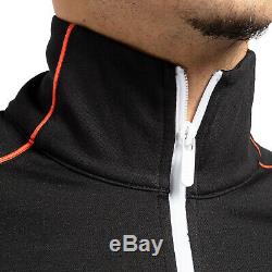 Hugo Boss Men's Sport TrackSuit Zip Up Sweatshirt Jacket & Pants Set Black