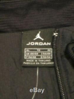 JORDAN Retro IV Flight Jacket Black size XL NEW With TAGS