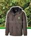 John Deere Dickies Adults Brown Herringbone Coat Jacket All Sizes S M L Xl Xxl