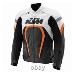 KTM Motorcycle / Motorbike Motogp Race Street Gear Cowhide Leather Jacket