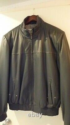 Leather Genuine Lambskin Luxury Men's German Made Jacket S Size NEW