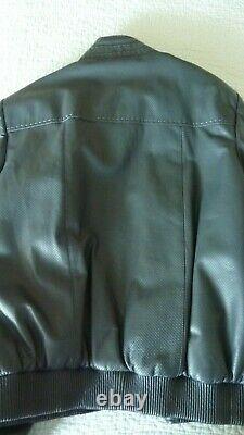Leather Genuine Lambskin Luxury Men's German Made Jacket S Size NEW