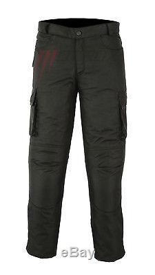 MOTROX Motorcycle Motorbike Waterproof Black Texti lSuit Jacket / Trouser SALE