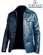 Men's Blazer Coat Jacket Sheepskin Leather 100% Genuine Leather By Zeraafat