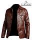 Men's Blazer Jacket Coat Sheepskin Leather 100% Genuine Leather Zeraafat Brand