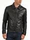 Men's Leather Jacket Motorcycle Black Slim Fit Biker Genuine Lambskin Jacket