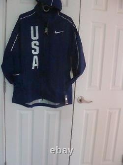 Men's Nike Hypershield Olympic Team USA Jacket 806908 455 Size XL