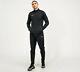 Men's Nike Tracksuit Zip Jacket Bottoms Black White Top Pants Academy Dri-fit L