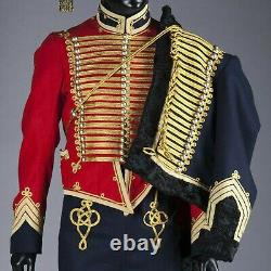 Men's Red, Black British Uniform 2021 New Men Red, Black Uniform