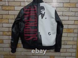 Men's Scarface Tony Montana Al Pacino Real Genuine Leather Jacket