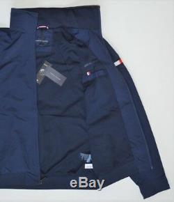 Men's Tommy Hilfiger Yacht Jacket Windbreaker Waterstop Navy Blue 2xl XXL Nwt