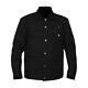 Mens Cole Hauser Yellowstone Rip Wheeler Stylish Cowboy Black Cotton Jacket