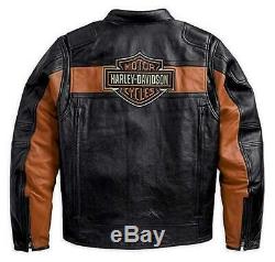 Mens Harley Davidson Victoria Lane Leather Jacket- New Arrival