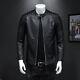 Mens Leather Jacket Business Leisure Lapel Short Coats Motorcycle Jacket M-5xl L