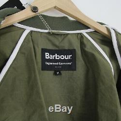 Mens New Barbour x Engineered Garments Irving Casual Bomber Jacket M Olive Green