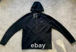Mens Nike Tech Fleece Windrunner FZ Hoodie Jacket Top Casual Gym Ltd Ed BLACK XL