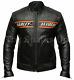Mens Passing Link Hdmm Moto Biker Goldberg Genuine Lambskin Leather Jacket