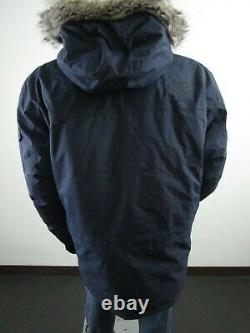 Mens TNF The North Face Mcmurdo III Down Parka Warm Insulated Winter Jacket Navy