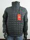 Mens Tnf The North Face Thermoball Insulated Zip Pullover Puffer Jacket Black