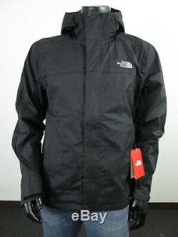 Mens TNF The North Face Venture 2 Dryvent Waterproof Hooded Rain Jacket Black