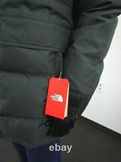Mens The North Face Biggie Mcmurdo Down Parka Warm Insulated Winter Jacket Green