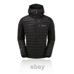 Montane Featherlite Down Mens Black Water Resistant Outdoors Sport Hooded Jacket