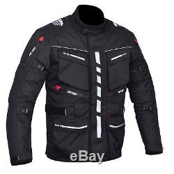 Motorbike, Motorcycle Cambridge Jacket, Cordura Textile, CE Approved Armour