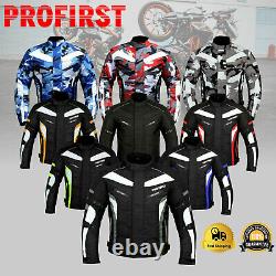 Motorbike Motorcycle Jacket Waterproof Cordura Textile Racing Armoured Jackets