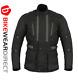 Motorbike Motorcycle Jacket With Armour Waterproof Thermal Textile Mens Biker Ce