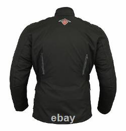 Motorbike Motorcycle Jacket With Armour Waterproof Thermal Textile Mens Biker CE