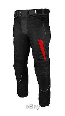Motorbike Suit Waterproof Motorcycle Jacket Trouser Armoured Biker Leather Boots