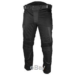 Motorbike Textile Suit Motorcycle Waterproof Armoured Jacket Trouser For Winter
