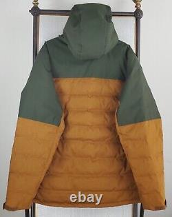 NEW $299 OUTDOOR RESEARCH Size 2XL 700 Down Khaki/Drab Hooded Jacket Coat NWT