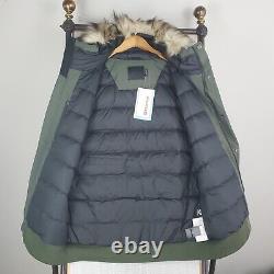 NEW $325 MARMOT Size Large Mens 700 Goose Down OD Green Hood H20 Proof Jacket